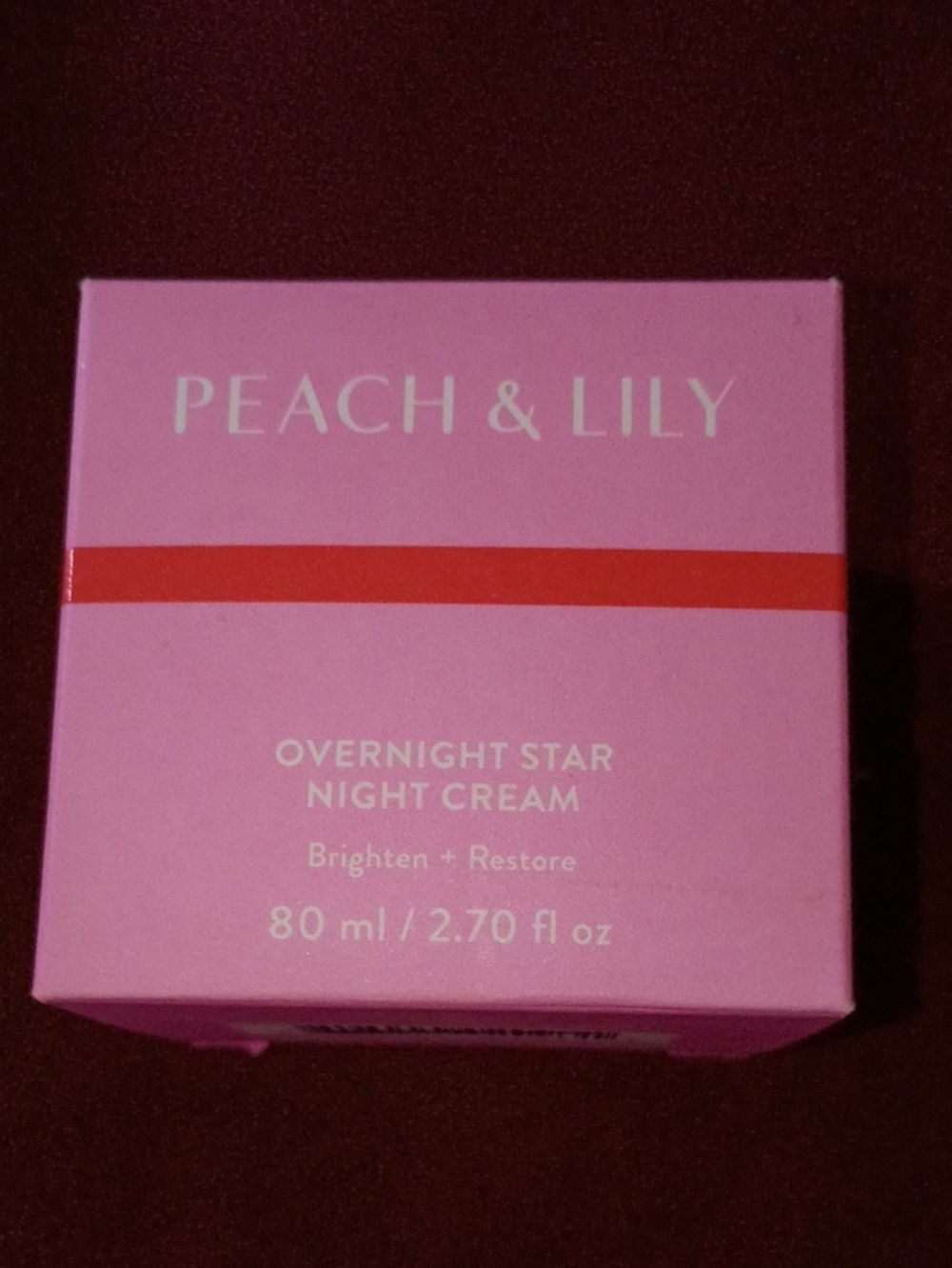 Peach & Lily Overnight Star Night Cream